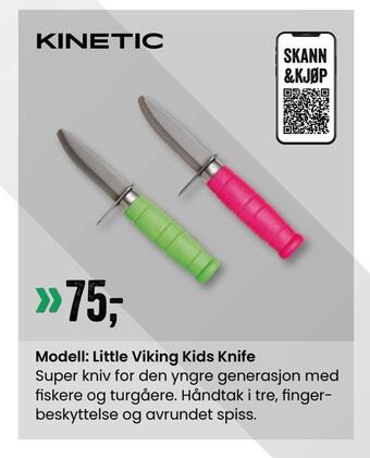Sport Outlet Little viking kids knife tilbud