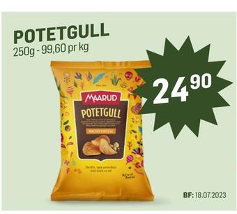 Holdbart Potetgull tilbud