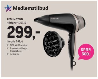 Remington hårføner