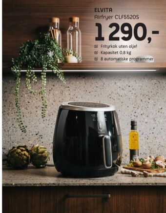 ELON Elvita frityrkoker tilbud