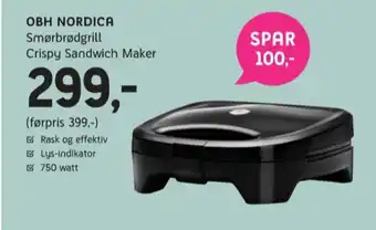 ELON Obh nordica sandwichgrill tilbud