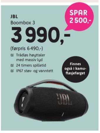 ELON Jbl høyttaler tilbud