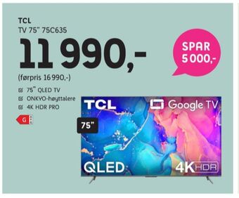 ELON Tcl tv tilbud