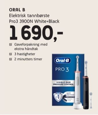 ELON Braun oral-b eltannbørste tilbud