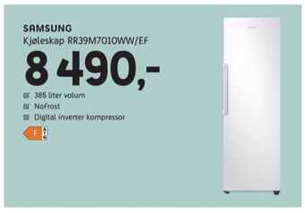ELON Samsung kjøleskap tilbud
