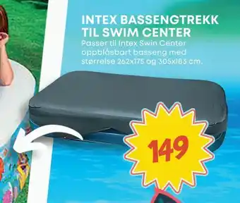 Extra Leker Intex bassengtrekk til swim center tilbud