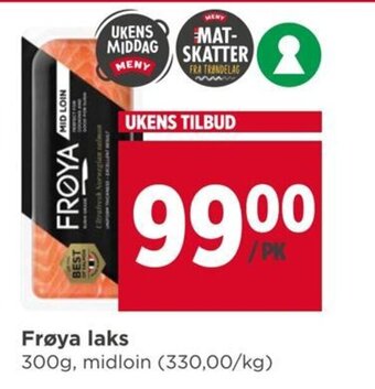 Meny Frøya laks tilbud
