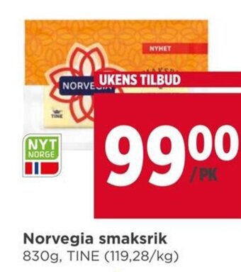 Meny Norvegia smaksrik tilbud