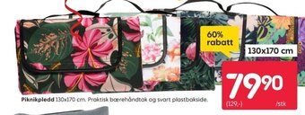 Rusta Piknikpledd tilbud