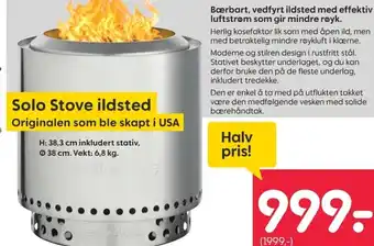 Rusta Solo Stove ildsted tilbud