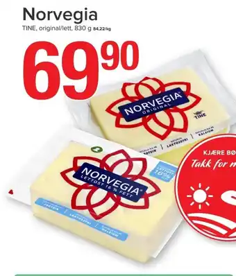 Eurospar Norvegia TINE tilbud