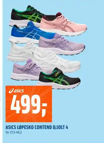 Coop Obs Asics løpesko contend 8/jolt 4 tilbud