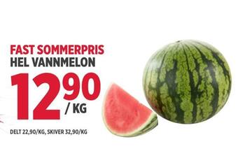 Jacobs Hel vannmelon tilbud