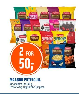 Coop Obs Maarud potetgull tilbud
