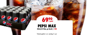 MaxiMat Svinesund PEPSI MAX tilbud