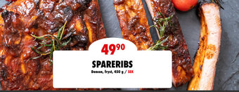 MaxiMat Svinesund SPARERIBS tilbud