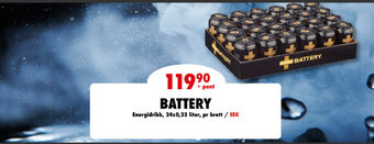 BATTERY Energidrikk