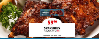 Nordby Supermarket SPARERIBS tilbud