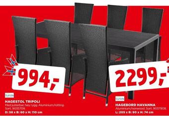 jem & fix Hagestol tripoli tilbud