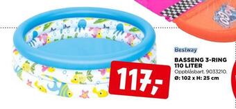 jem & fix Basseng 3-ring 110 liter tilbud