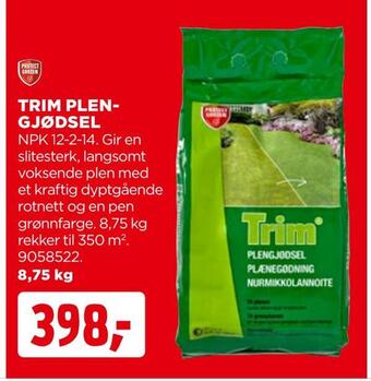 jem & fix Trim plengjødsel tilbud