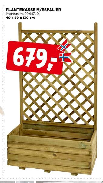 jem & fix Plantekasse m/espalier tilbud