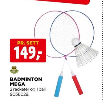 jem & fix Badminton mega tilbud