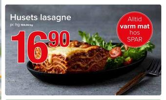 Spar Husets lasagne tilbud