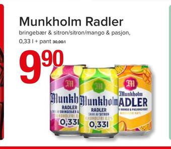 Spar Munkholm radler tilbud