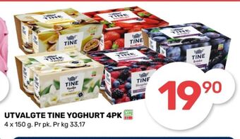 Coop Marked Tine yoghurt tilbud