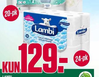 Europris Lambi tilbud