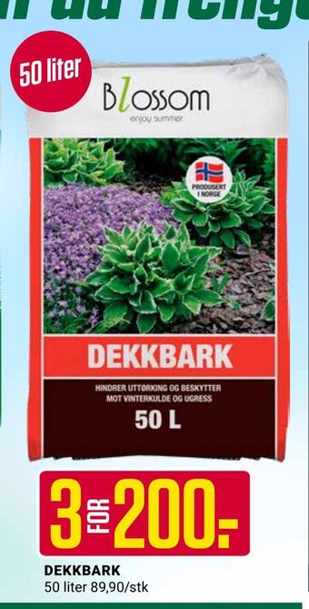 Europris Dekkbark tilbud