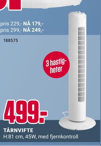 Europris Tårnvifte tilbud