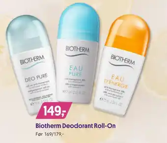 VITA Biotherm deodorant roll-on tilbud