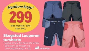 Coop Extra Skogstad Lauparen turshorts tilbud