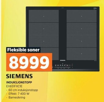 POWER SIEMENS INDUKSJONSTOPP EX651FXCIE tilbud