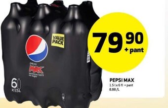 Bunnpris PEPSI MAX tilbud