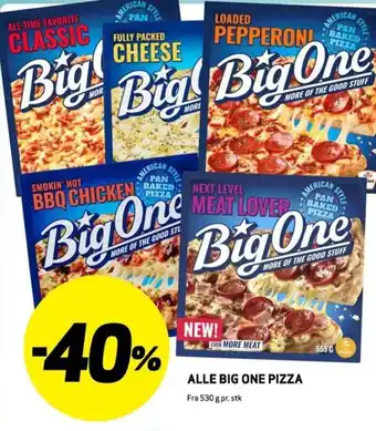 Bunnpris ALLE BIG ONE PIZZA tilbud