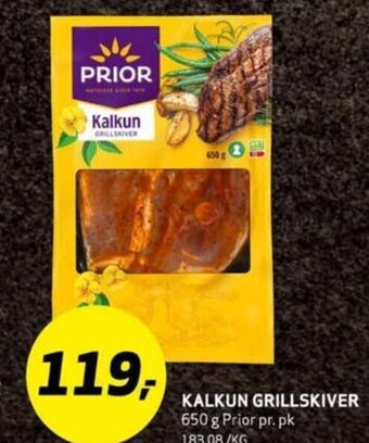 Bunnpris KALKUN GRILLSKIVER tilbud