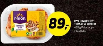 Bunnpris KYLLINGFILET TOMAT & URTER tilbud