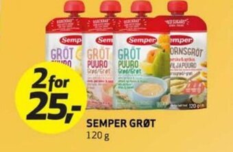 Bunnpris SEMPER GRØT tilbud