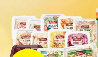 Bunnpris UTVALGTE DELIKAT-SALATER tilbud