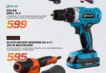 Coop Byggmix Kellen drill 18 v tilbud