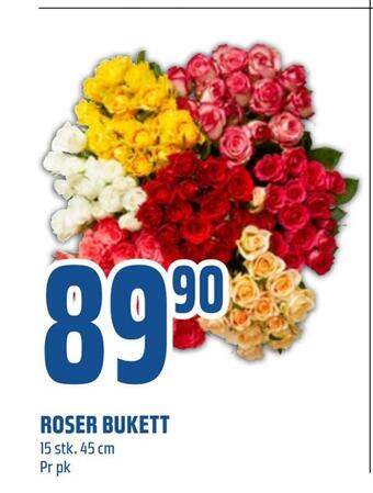 Coop Obs Roser bukett tilbud