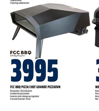 Obs Bygg Fcc bbq pizza chef grande pizzaovn tilbud