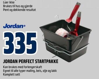 Obs Bygg Jordan perfect startpakke tilbud