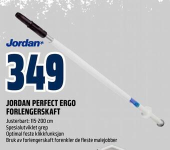 Obs Bygg Jordan perfect ergo forlengerskaft tilbud