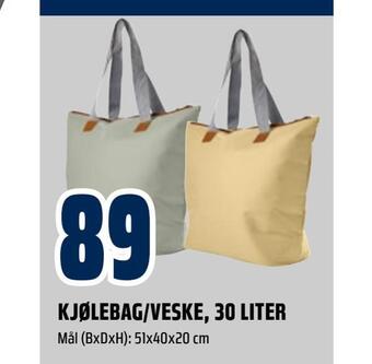 Obs Bygg Kjølebag/veske, 30 liter tilbud