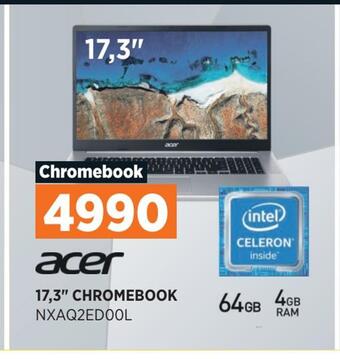 POWER 17,3 chromebook tilbud
