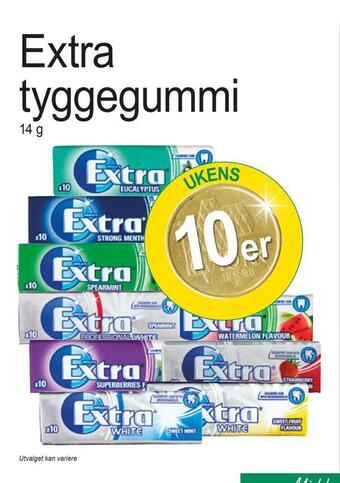 Joker Extra tyggegummi tilbud